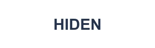 HIDEN